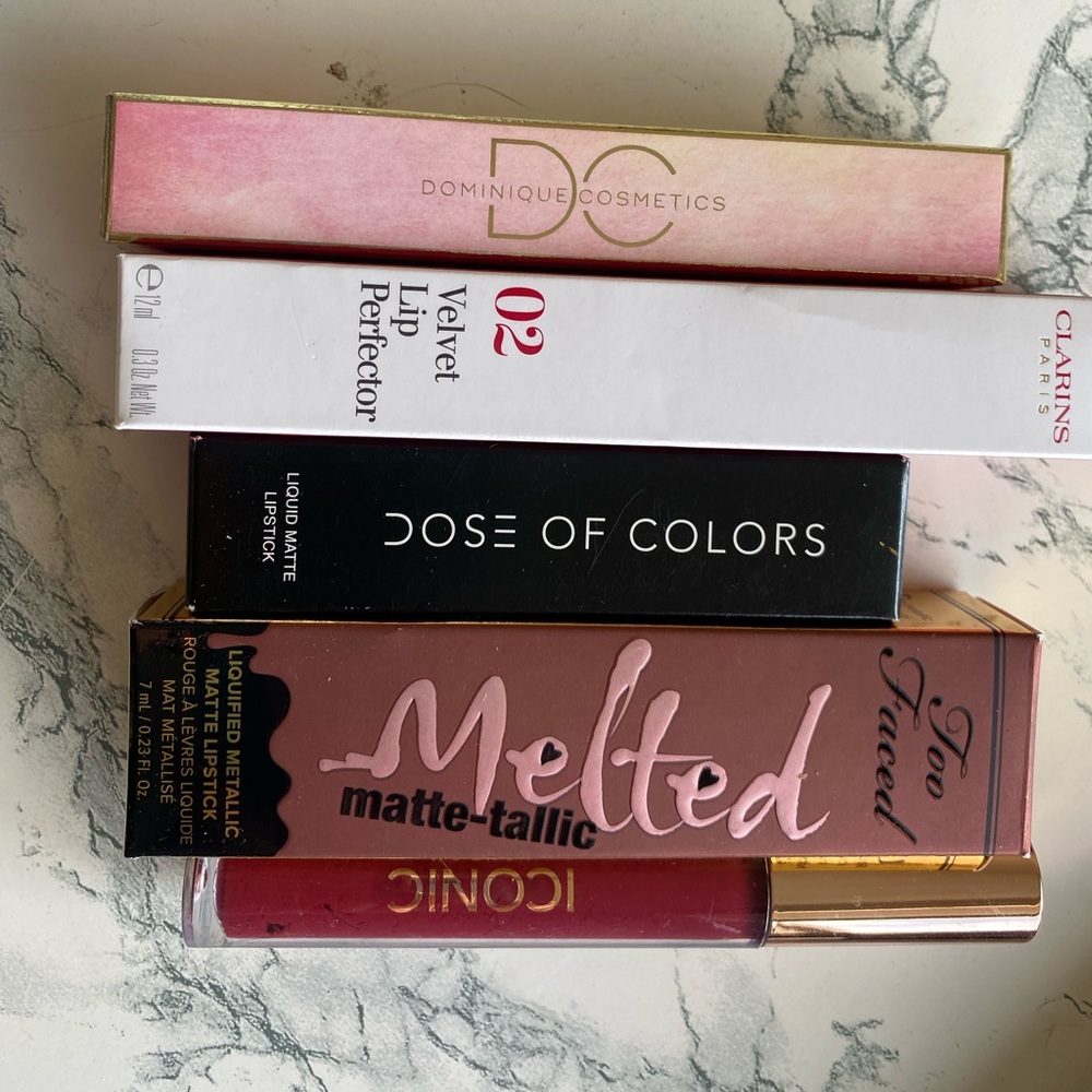 Lip sticks and gloss